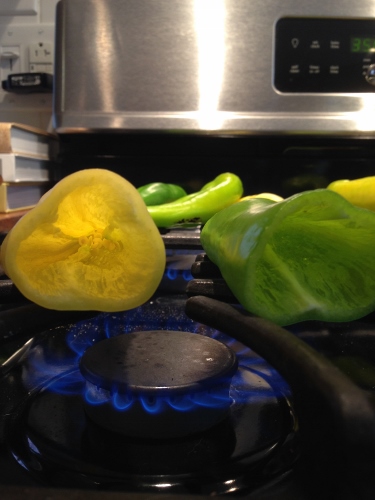 Roasting Peppers